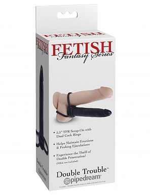 Fetish Fantasy Series Double Trouble - Black