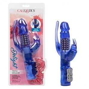 Delight Triple Orgasm Vibrator - Blue (se-0661-50-2)