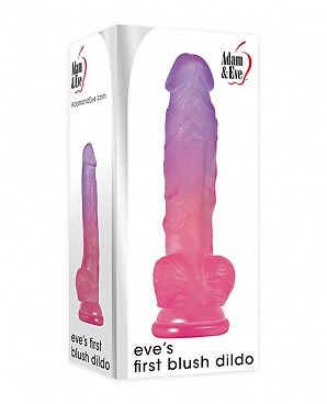 Eve'S First Blush Dildo - Pink/purple