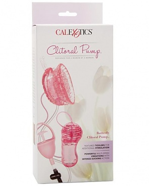 Butterfly Clitoral Pump Pink