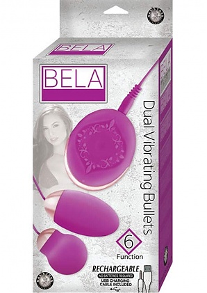 Bela Dual Vibrating Bullets - Pink