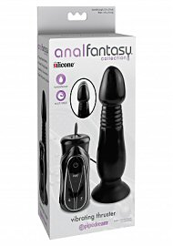 Anal Fantasy Collection Thrusting Vibrator - Black (185168.5)