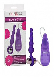 Booty Call Booty Shaker Vibrating Butt Plug - Purple (191474)