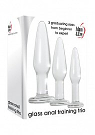 Adam And Eve Glass Anal Training Trio (194128)