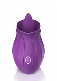 Rose Tongue Vibrator - Purple (226374)